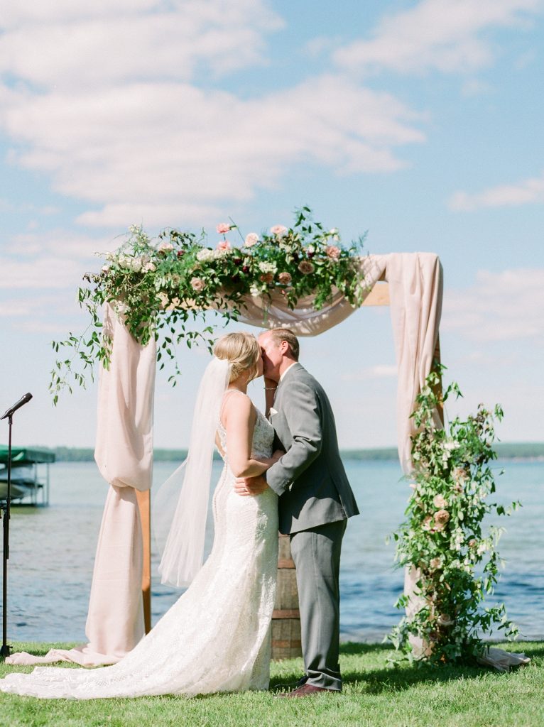 Tented Lake Wedding Michigan Wedding Planner
