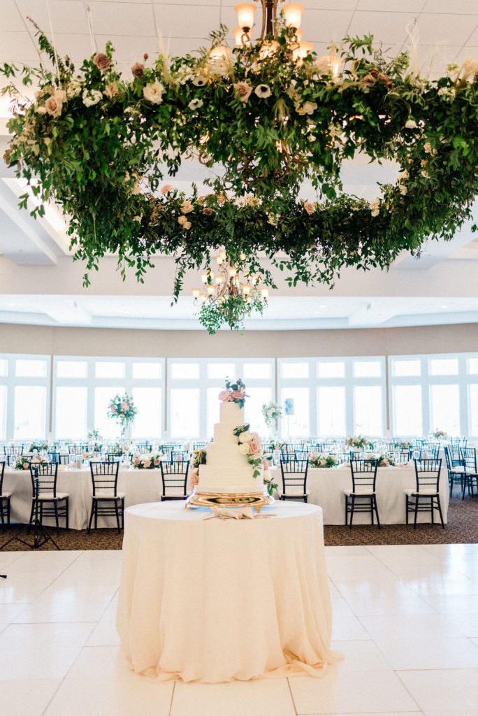 Floral wedding Chandelier 