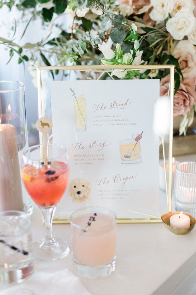 Wedding Signature drink