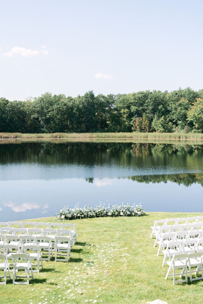 Lakeside Tented Wedding Near Detroit | Michigan Wedding Planner