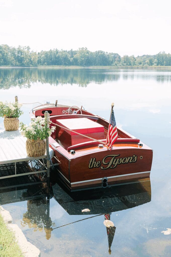 Nautical-Inspired Lakeside Wedding in Holly, Michigan | Michigan Wedding Planner