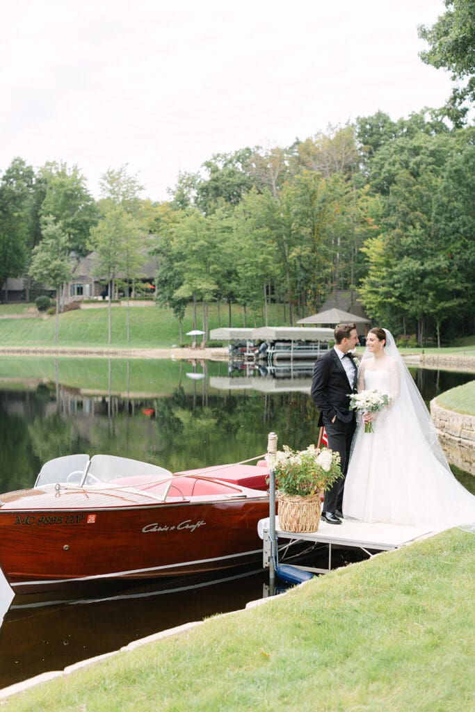 Lakeside Tented Wedding Near Detroit | Michigan Wedding Planner