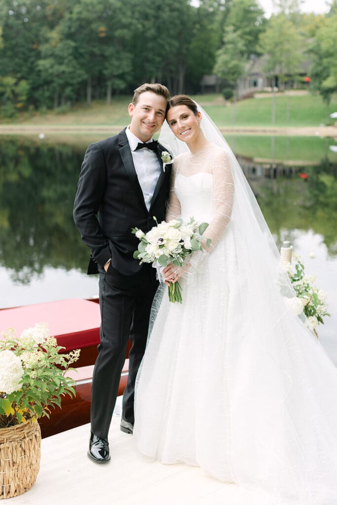 Lakeside Tented Wedding Near Detroit | Michigan Wedding Planner