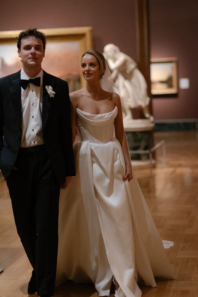 Detroit Institute of Arts in Detroit Michigan. Wedding Reception