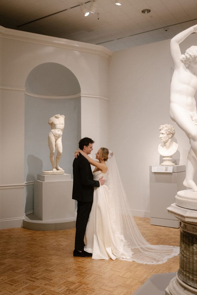 Detroit Institute of Arts in Detroit Michigan. Wedding Reception