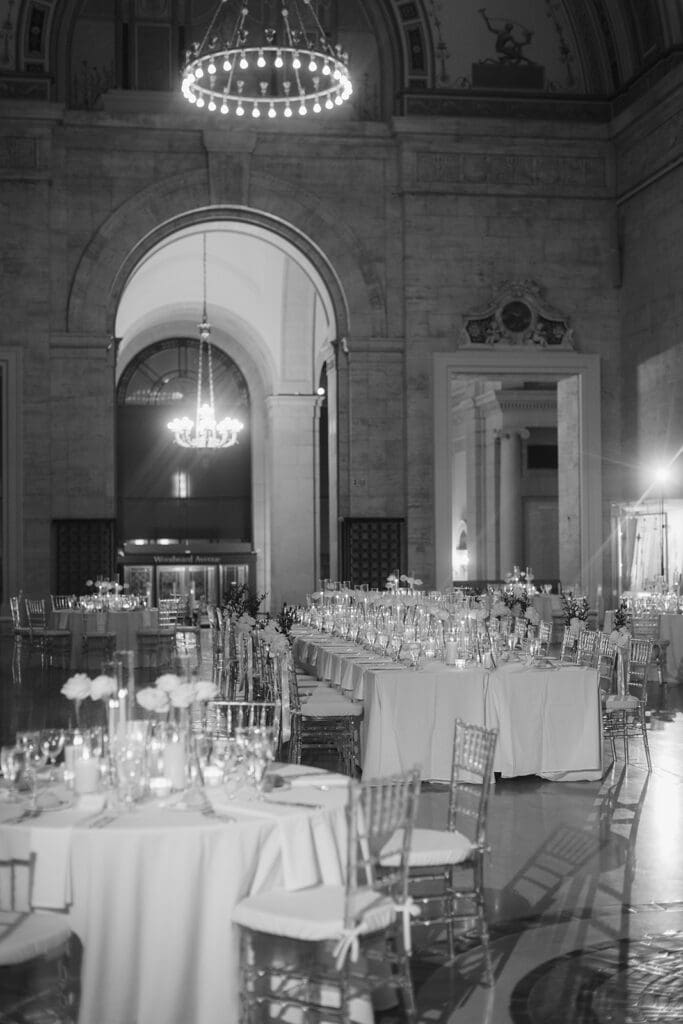 Detroit Institute of Arts in Detroit Michigan. Wedding Reception