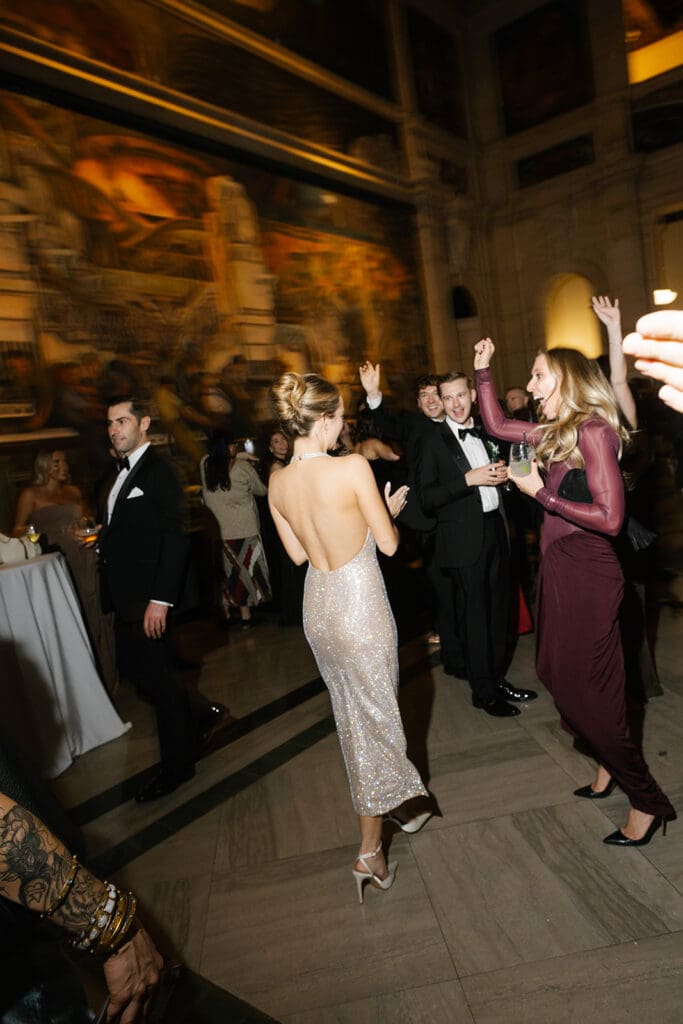 Detroit Institute of Arts in Detroit Michigan. Wedding Reception