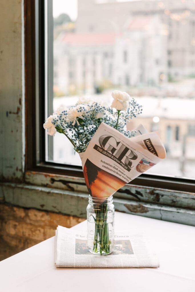 High Five Wedding Grand Rapids Michigan