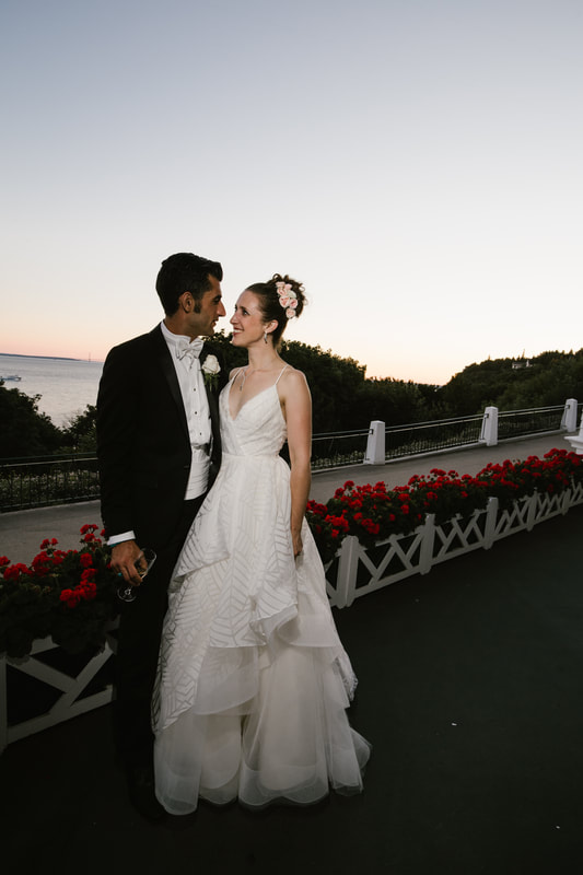 Grand Hotel Wedding, Mackinac island 