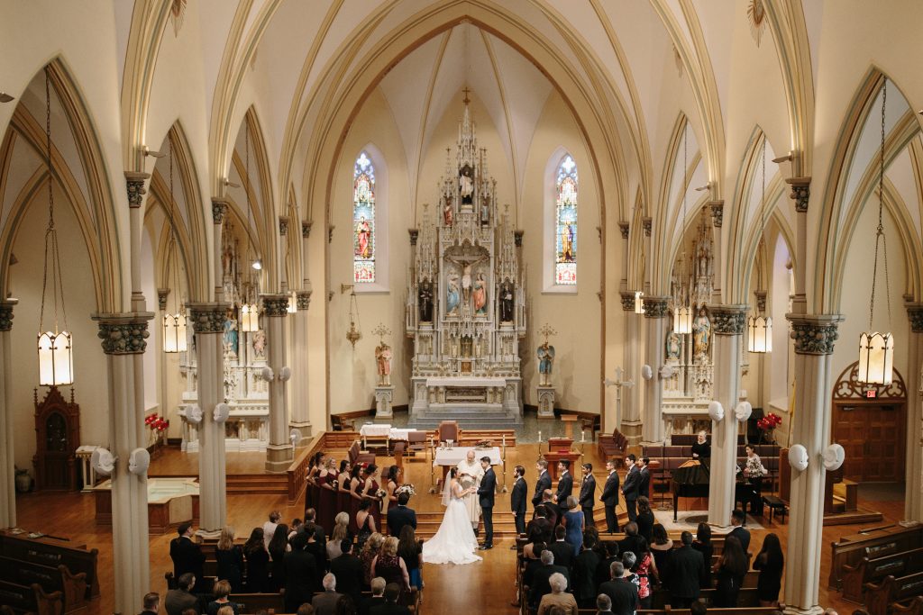 St. Francis- Xavier Church Wedding 