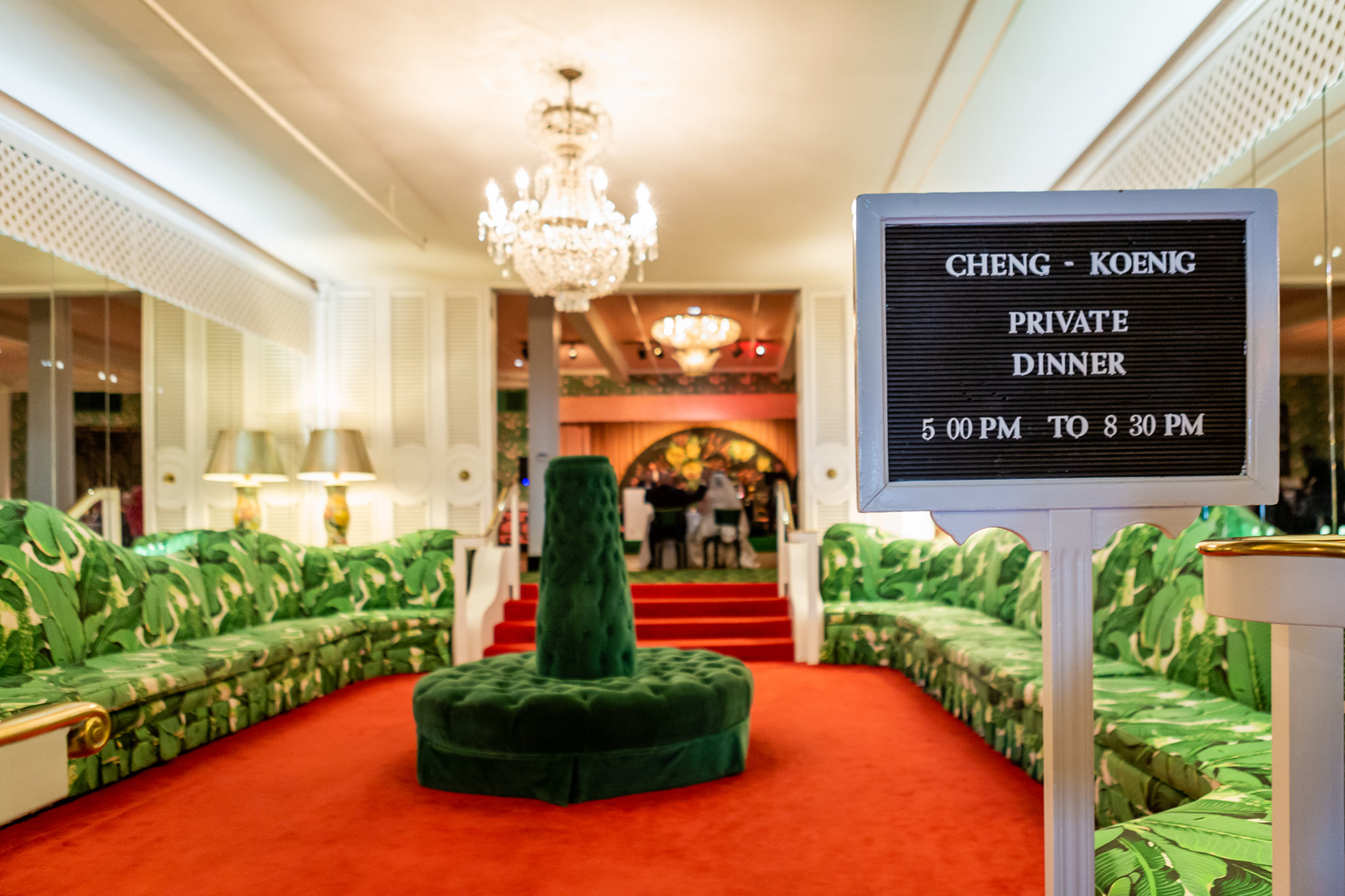 Mackinac Island Wedding at Grand Hotel Terrace Room